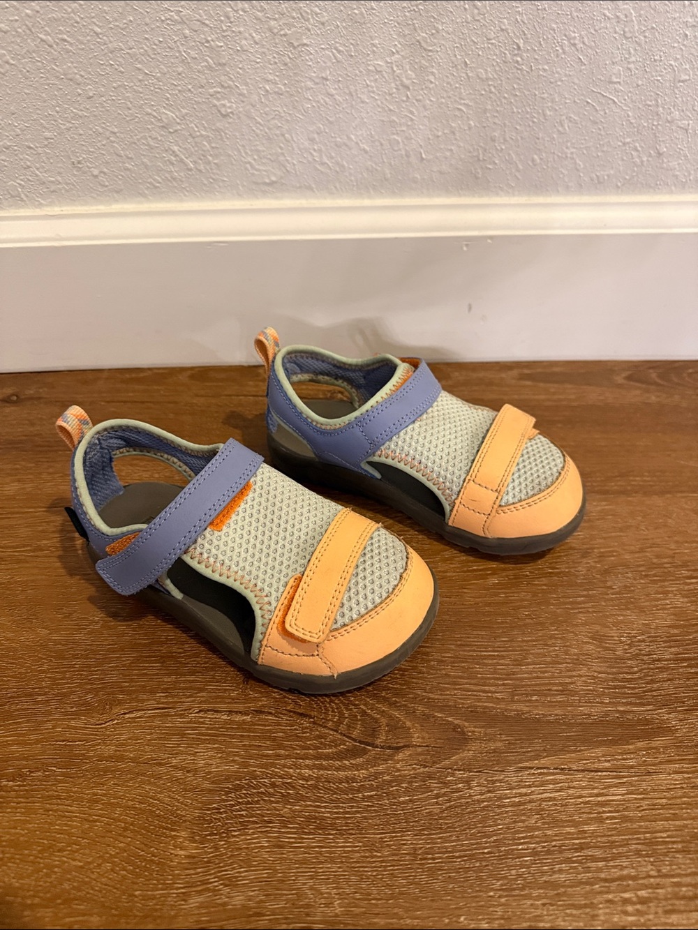 Teva Kids Water Shoes in Peach and Lavender Accent